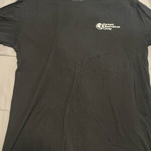 Black forward war T-Shirt